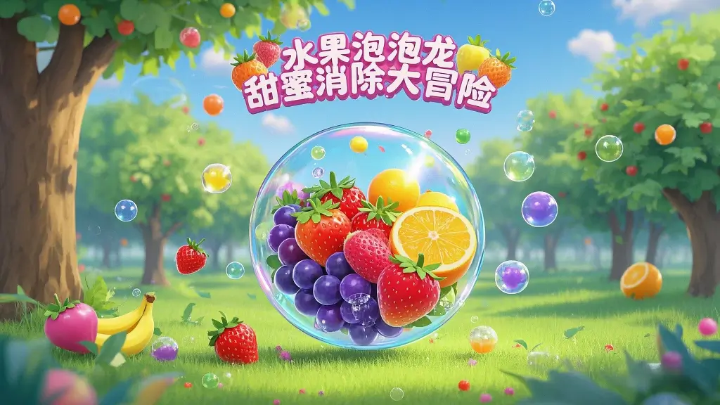 水果泡泡龙：也太好玩了吧