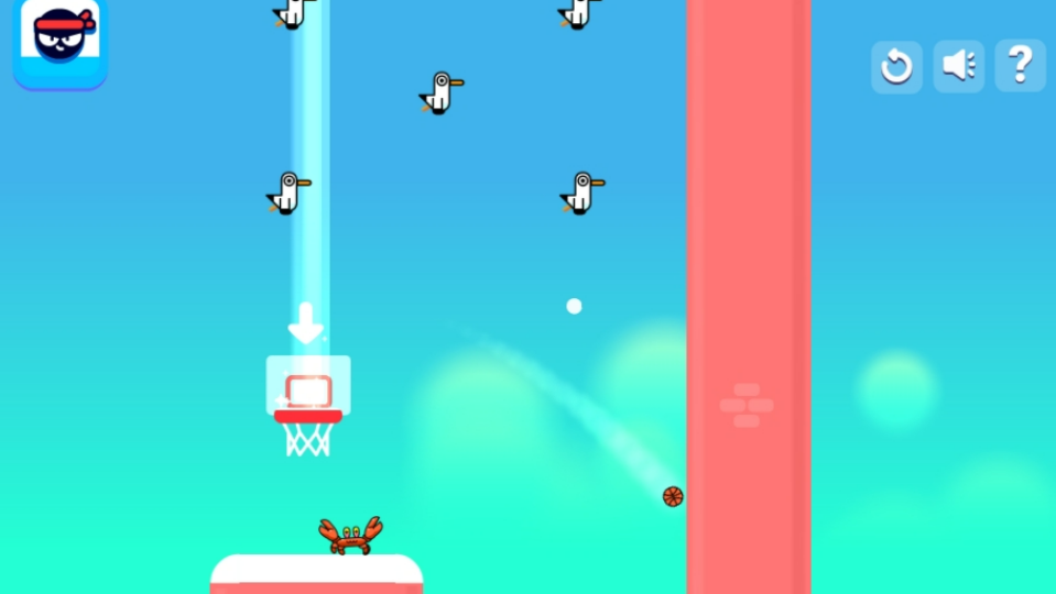 《疯狂灌篮》游戏截图1