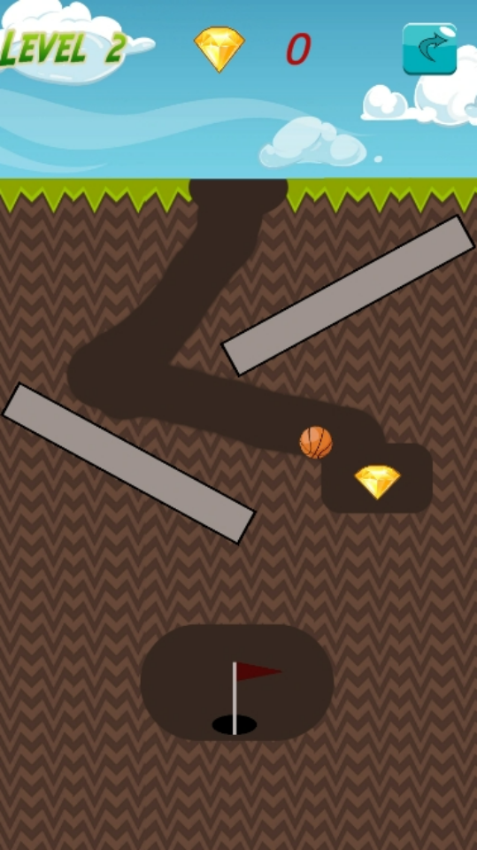 《挖球》游戏截图1