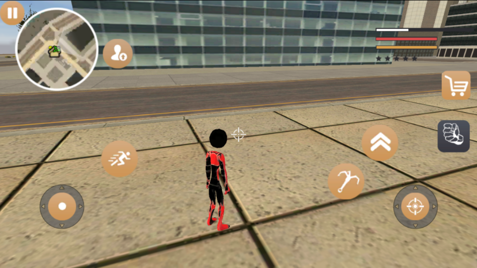 《火柴绳索英雄》游戏截图1