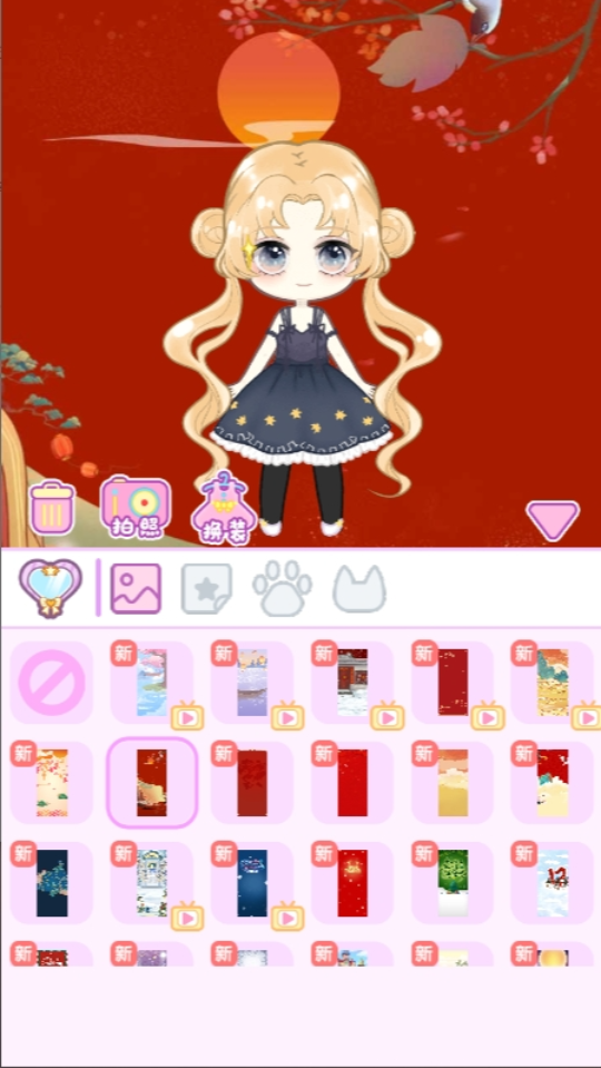 《元气女孩换装》游戏截图5