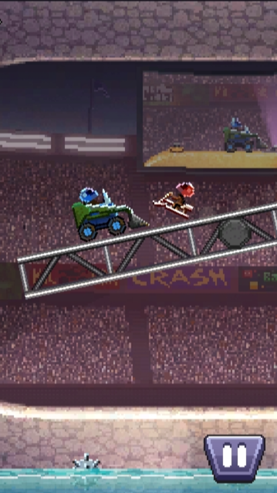 《双人飞车对决游戏》游戏截图1