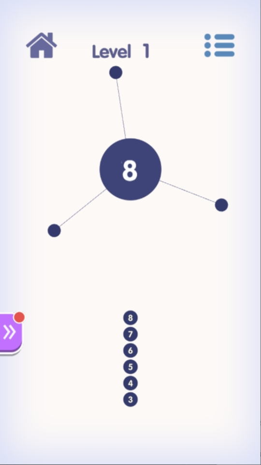 《aa见缝插针》游戏截图1