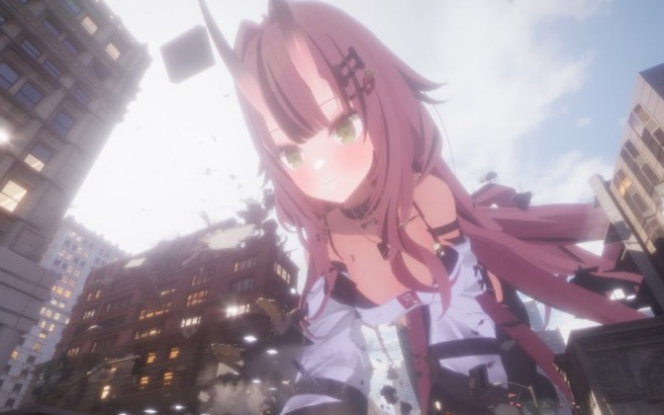 巨大娘蹂躏城市！《Giantess Playground》
