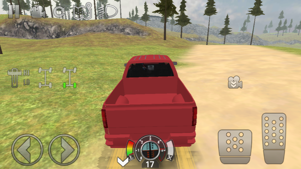 《自由模拟开车》游戏截图1