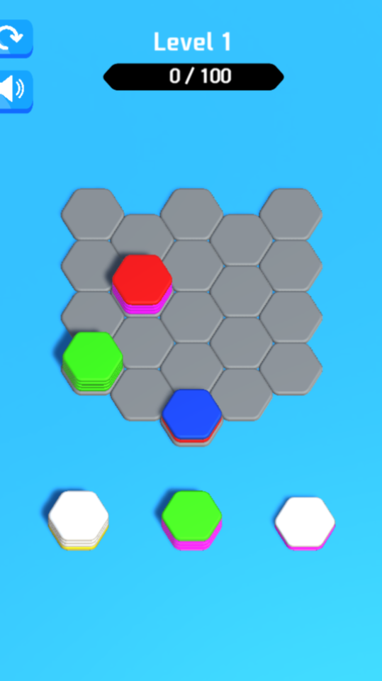 《六边形3D解密》游戏截图1 《六边形3D解密》游戏截图1