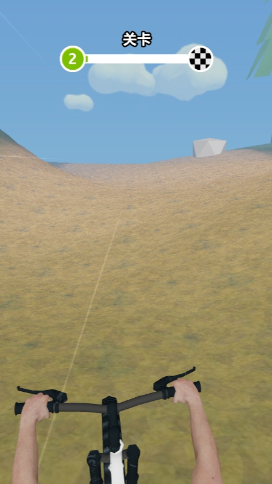 《疯狂自行车山路赛》游戏截图1