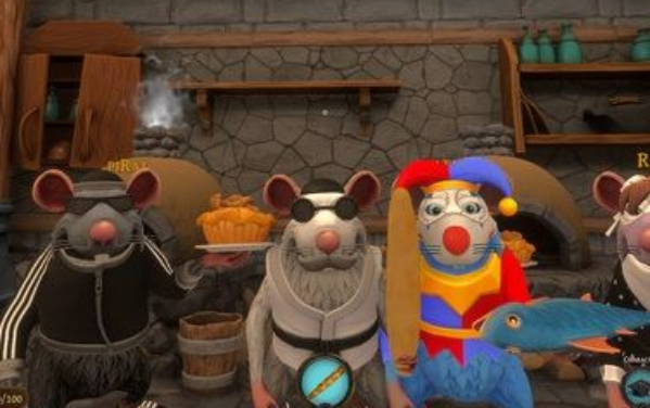 《鼠鼠餐厅》Steam试玩发布 老鼠版中世纪餐厅经营