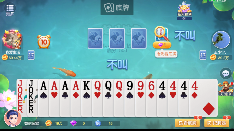 《一起斗地主》游戏截图4