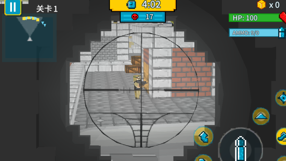 《迷你枪战游戏3D》游戏截图2