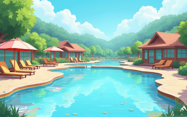 温泉度假村