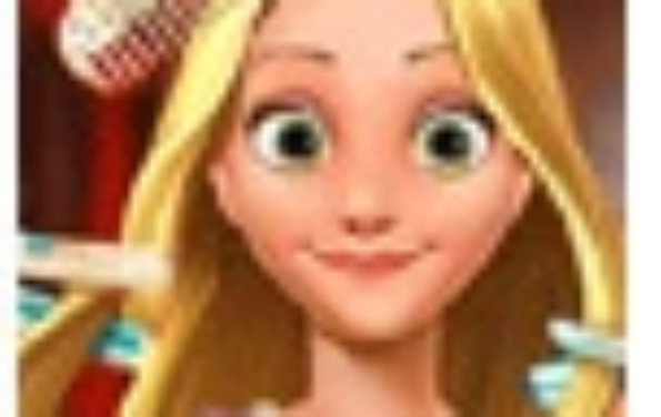 长发公主的梦幻发型