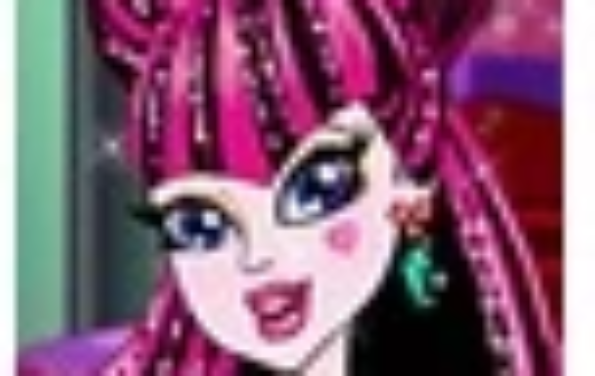 怪物高的新发型和怪物高女孩编发重复了