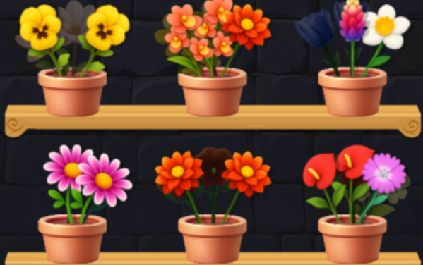 消花朵游戏