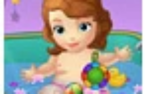 照顾索菲亚洗澡