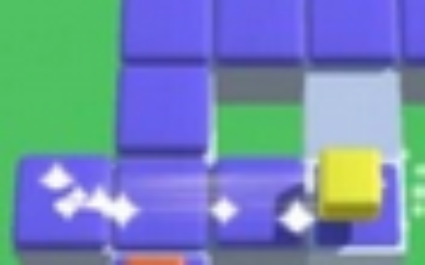 滑动几何块染色