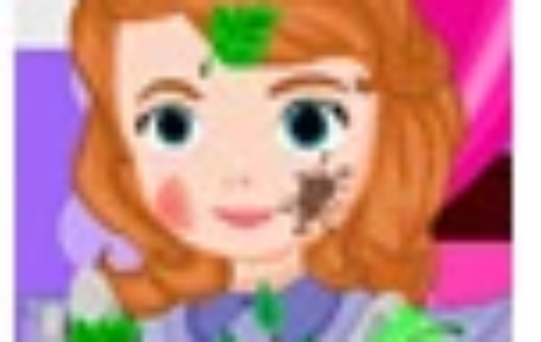 索菲亚玩耍受伤