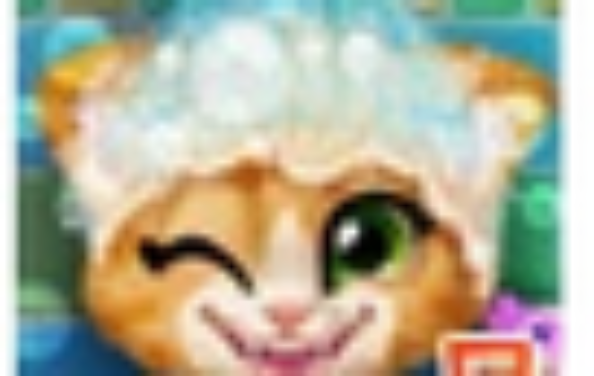 生锈的小猫洗澡