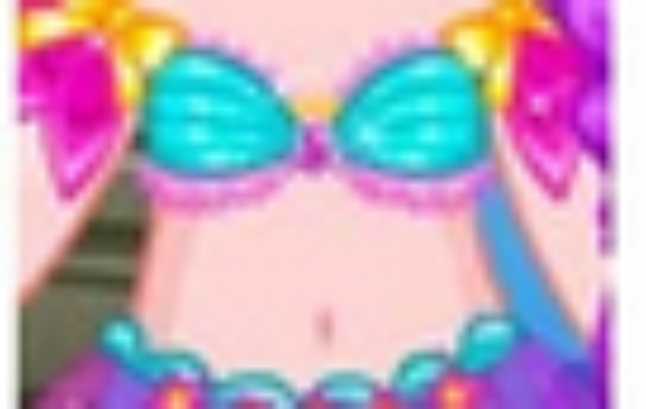 可爱的美人鱼小公主