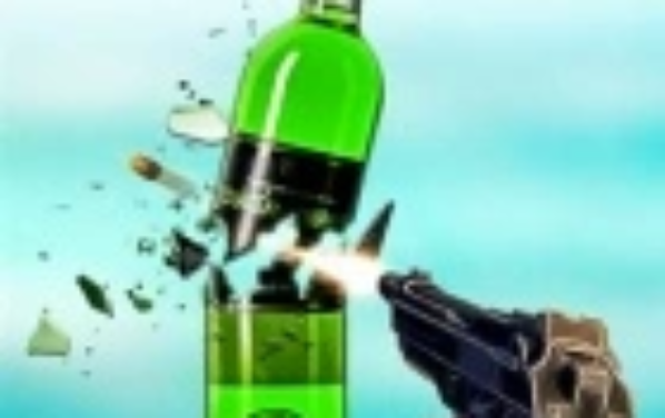 击碎酒瓶-重复瓶靶射击3D