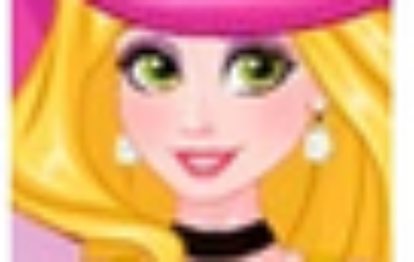 长发公主设计夏日印花裙-重复-夏天的花裙子