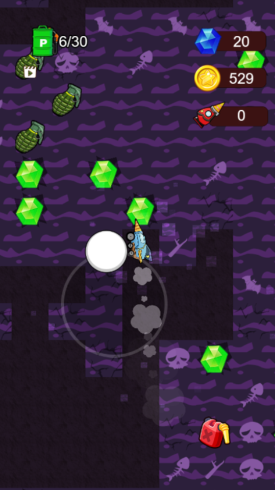 《钻石挖掘机游戏》游戏截图2