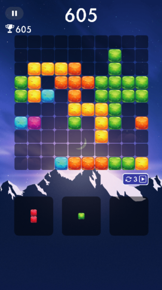 《果汁方块欢乐消除》游戏截图2