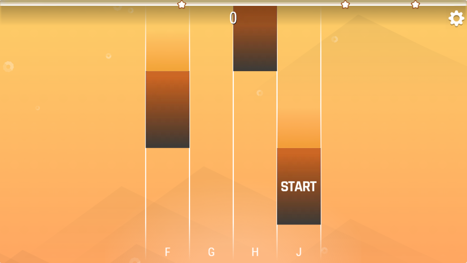 《别踩白块》游戏截图1