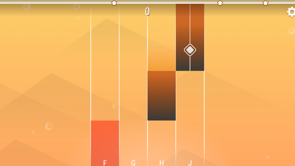 《别踩白块》游戏截图2