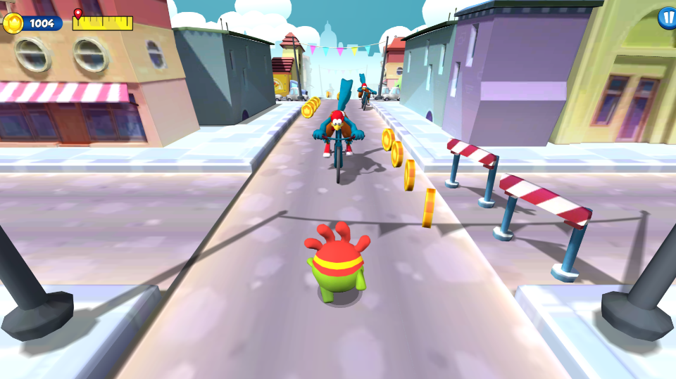 《蛙蛙向前冲》游戏截图2