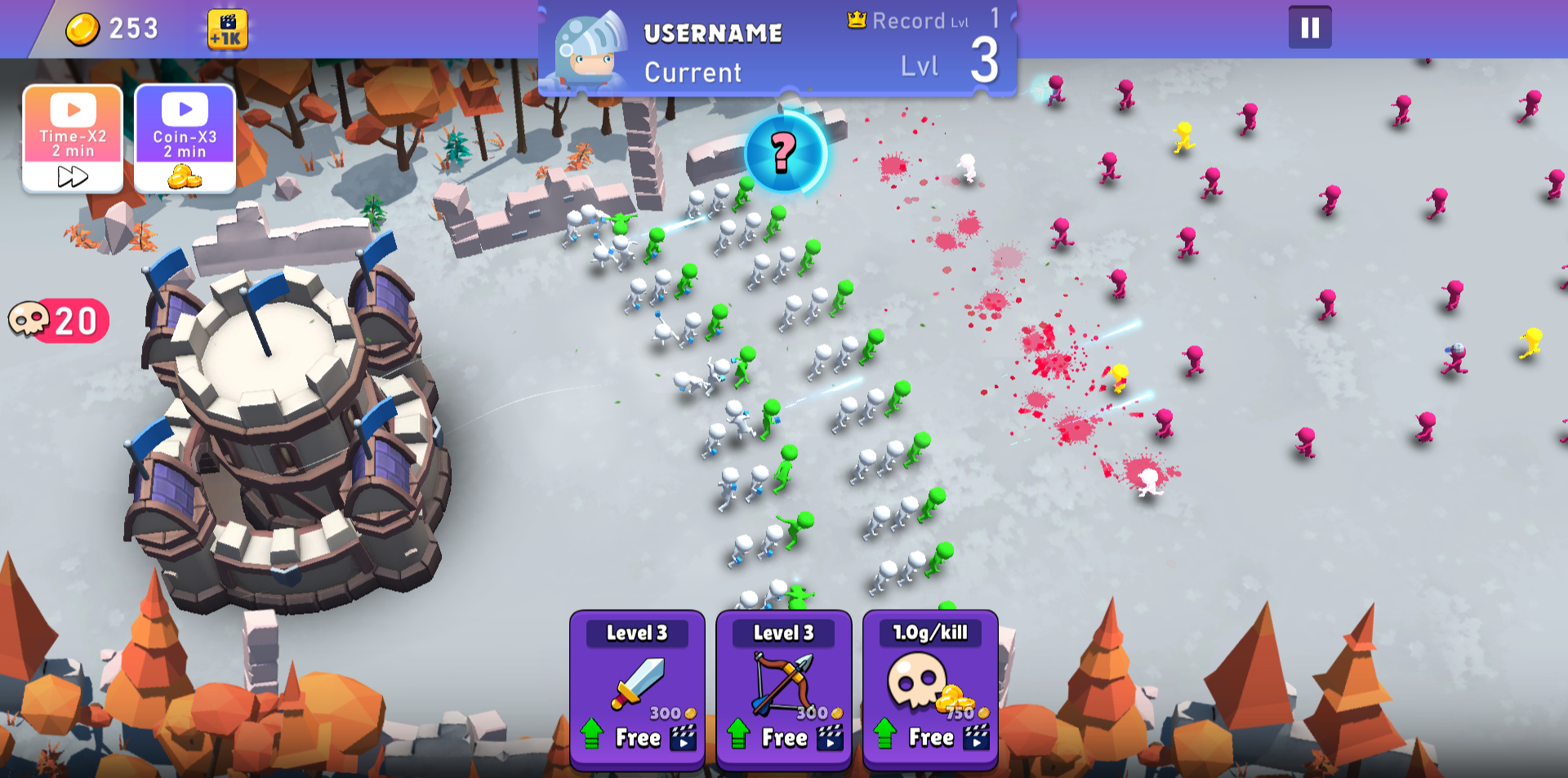 《Stick Guys Tower Defense》游戏截图3