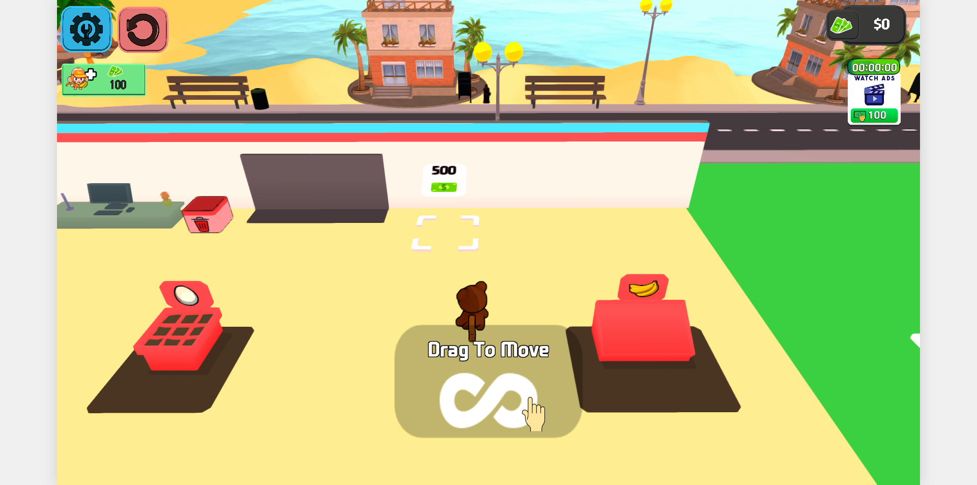 《Mini Monkey Mart》游戏截图1