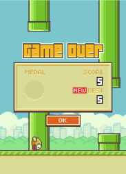 《Flappy Bird》游戏截图3
