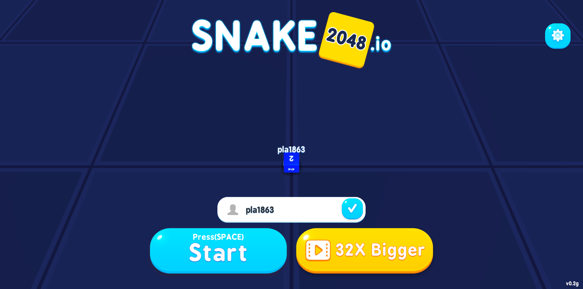 《进不去--Snake 2048.io》游戏截图2