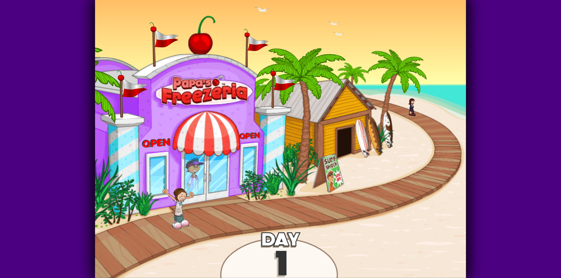 《Papa's Freezeria》游戏截图1