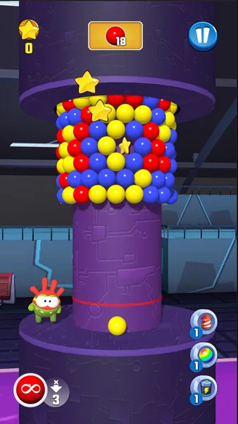 《Om Nom Tower 3D》游戏截图1