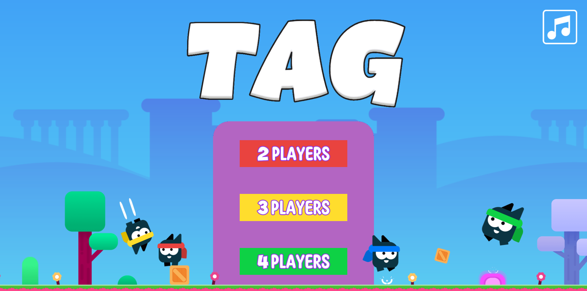 《Tag 2 3 4 Players》游戏截图1