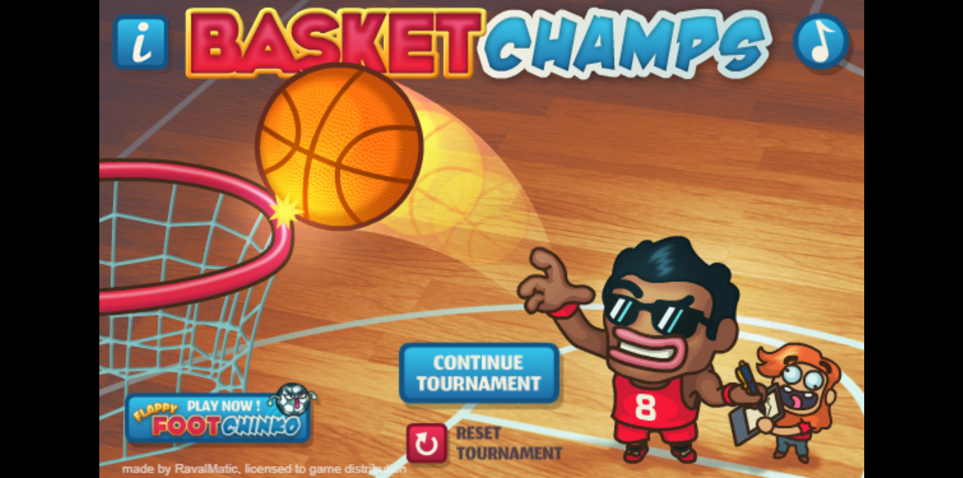 《Champions of basket》游戏截图1