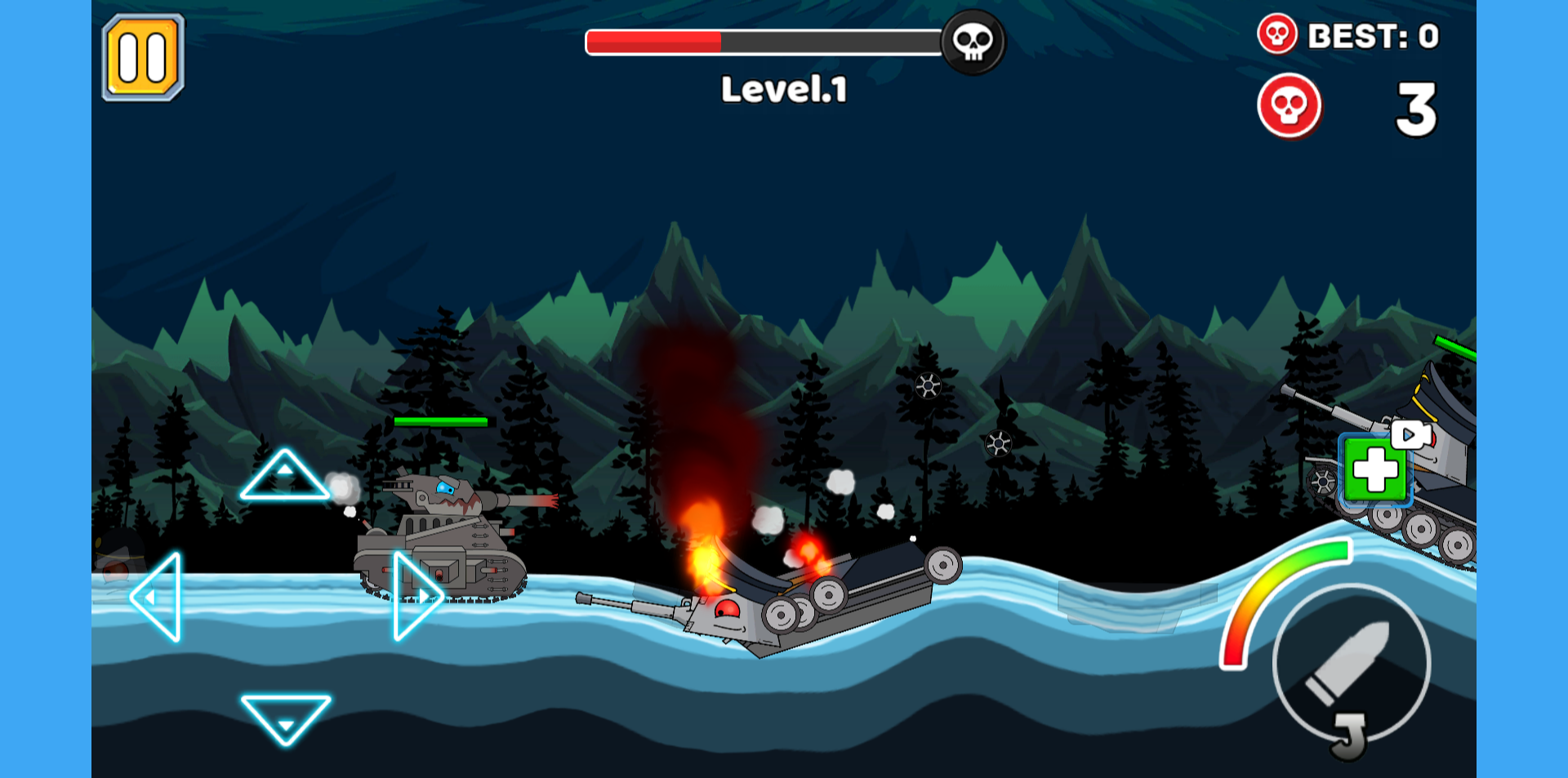 《Battle Of Tank Steel》游戏截图1