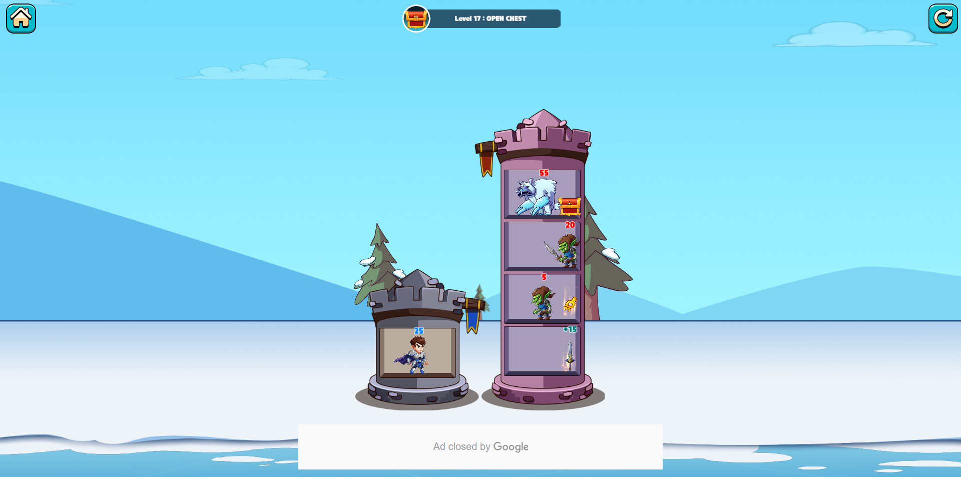 《Hero Tower War》游戏截图2