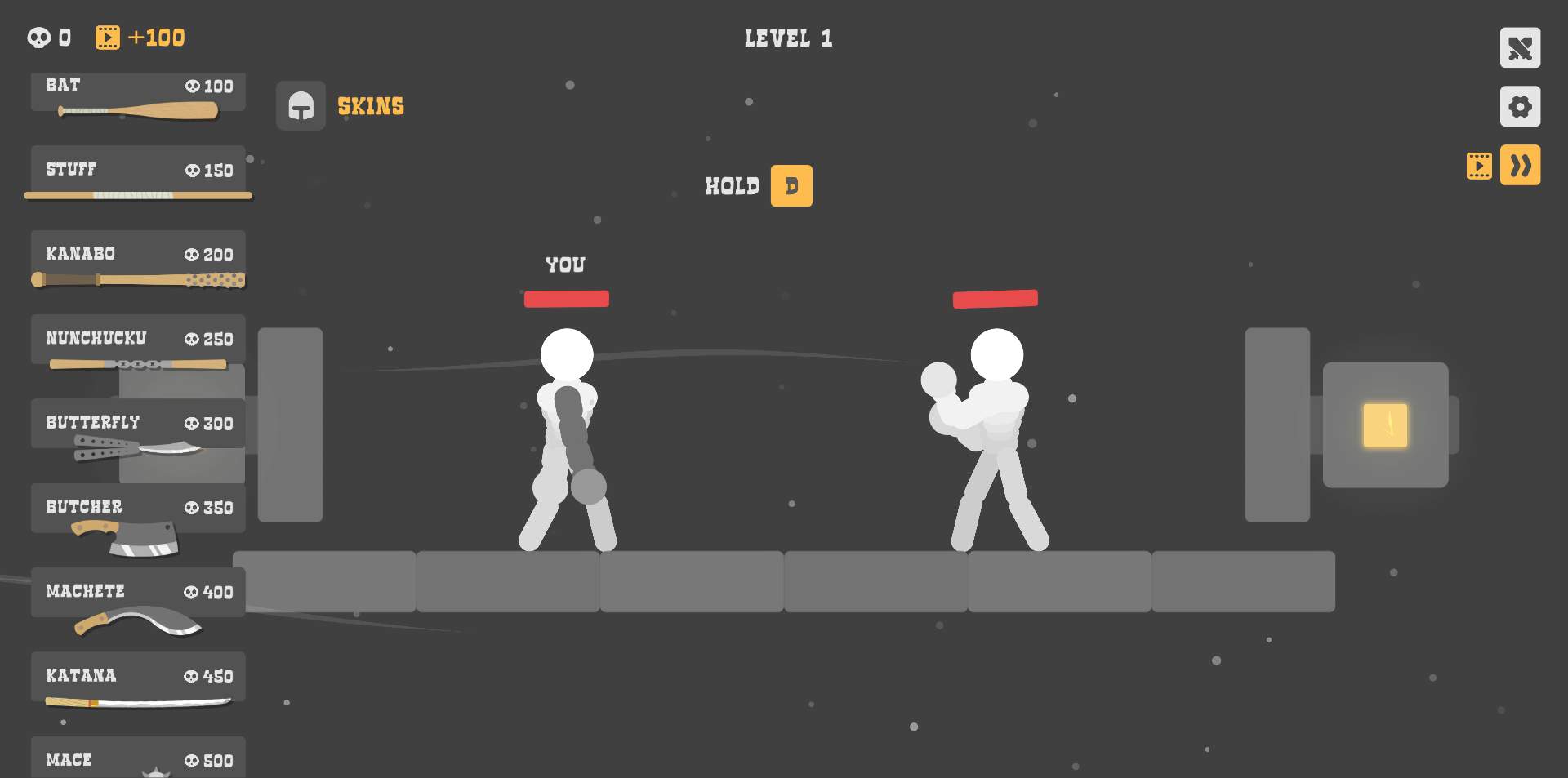 《Ragdoll Hit》游戏截图1