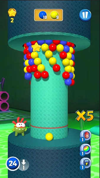 《Om Nom Tower 3D》游戏截图3