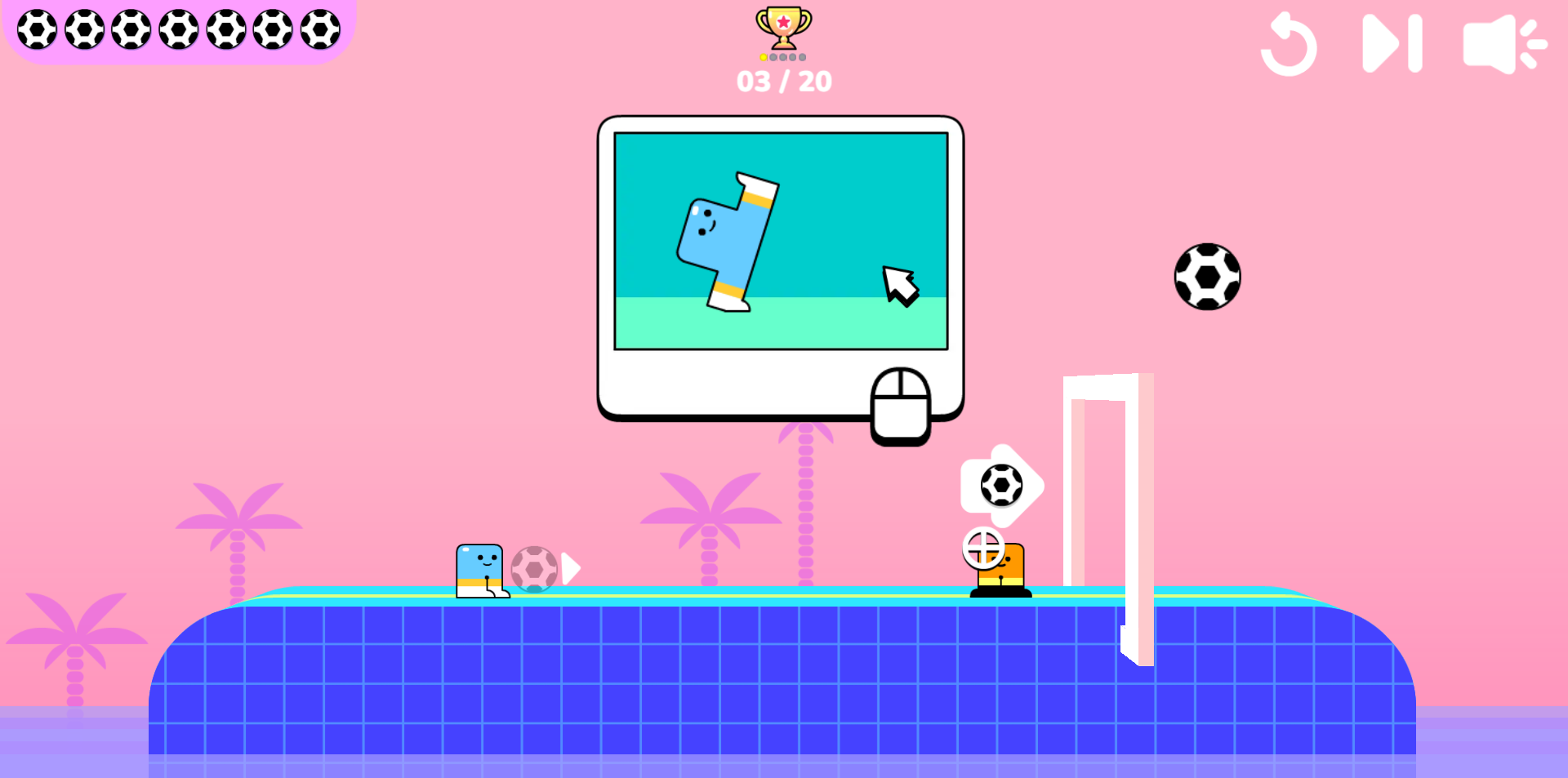 《Blumgi Soccer》游戏截图1