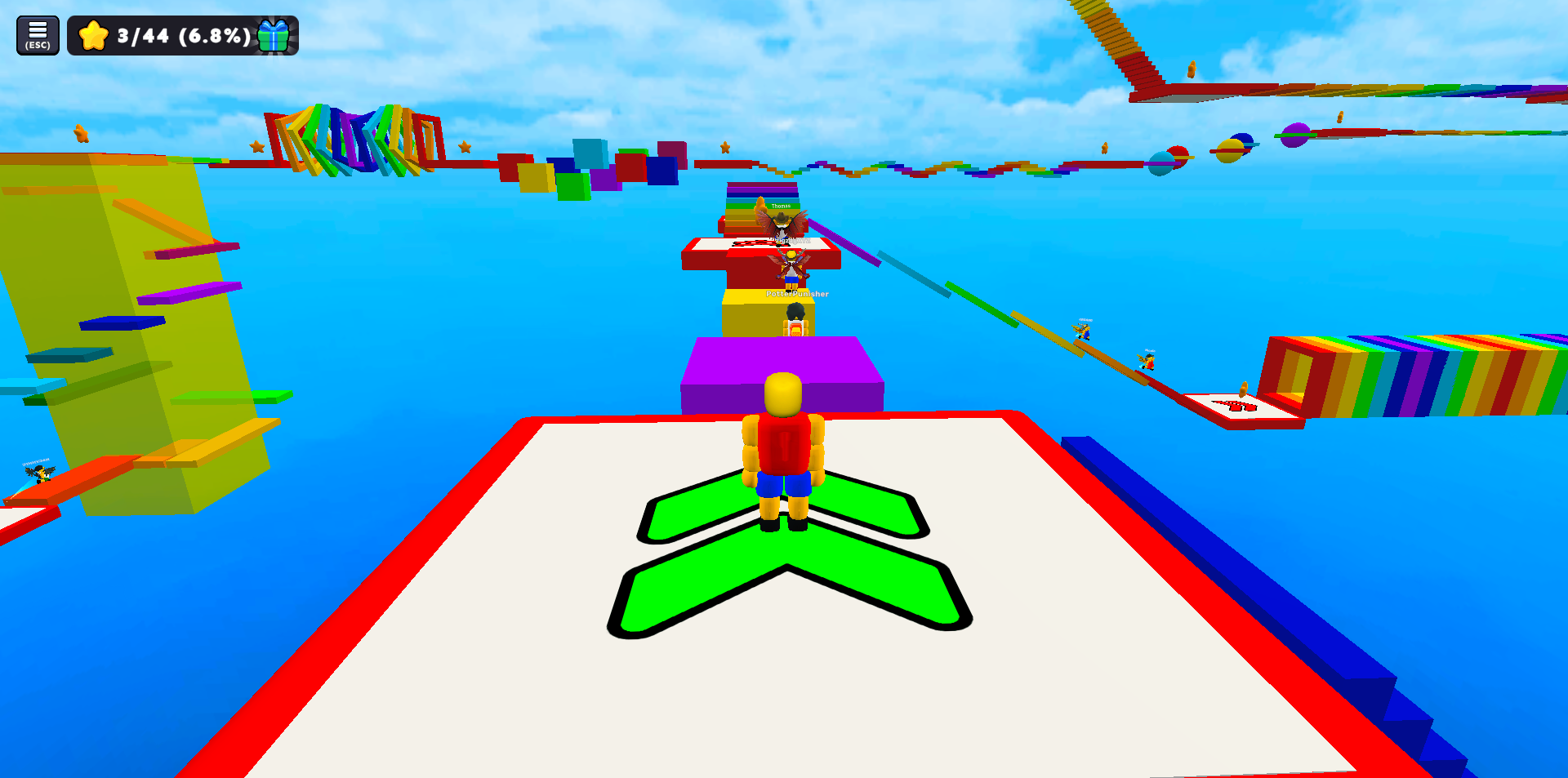 《Obby Tower Parkour Climb》游戏截图3