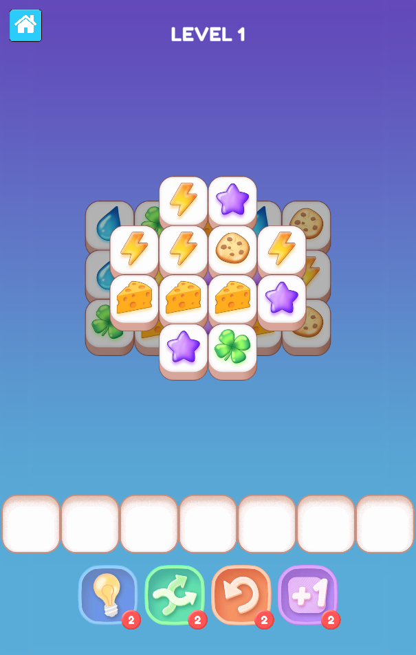 《Tile Match Cafe》游戏截图2