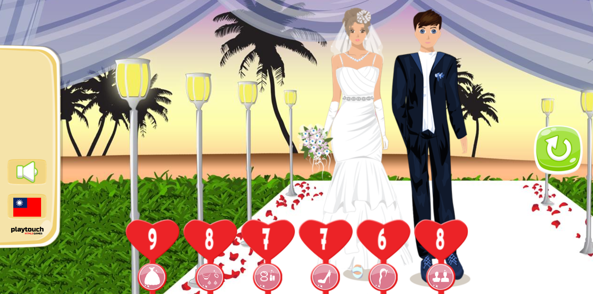 《Wedding Dress Up》游戏截图2