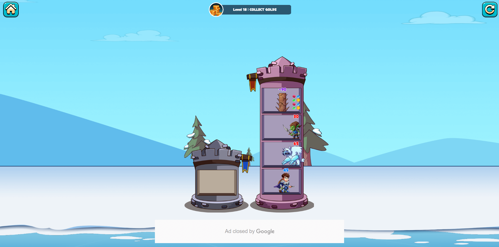 《Hero Tower War》游戏截图3