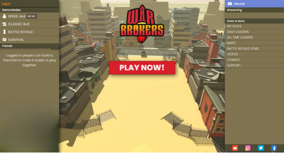 《warbrokers.io》游戏截图1