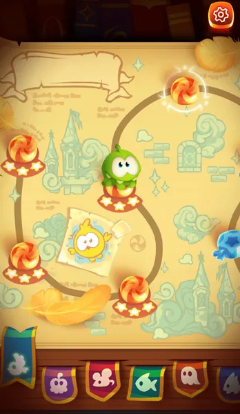 《Cut The Rope Magic》游戏截图2