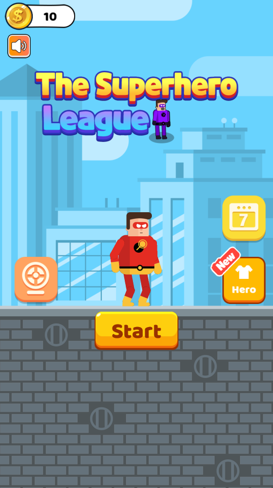 《The Superhero League》游戏截图3